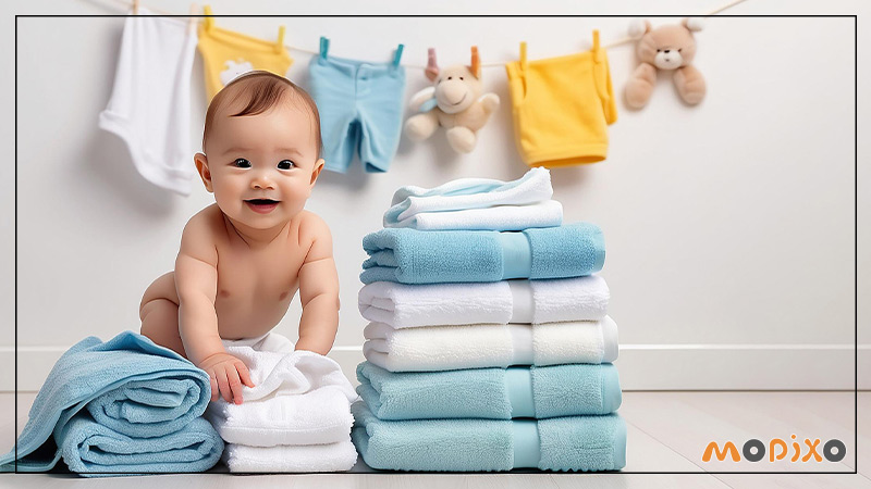 نحوه شستن لباس کودک