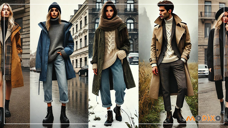 اصول و قوانین لایه لایه پوشیدن لباس برای هوای سرد