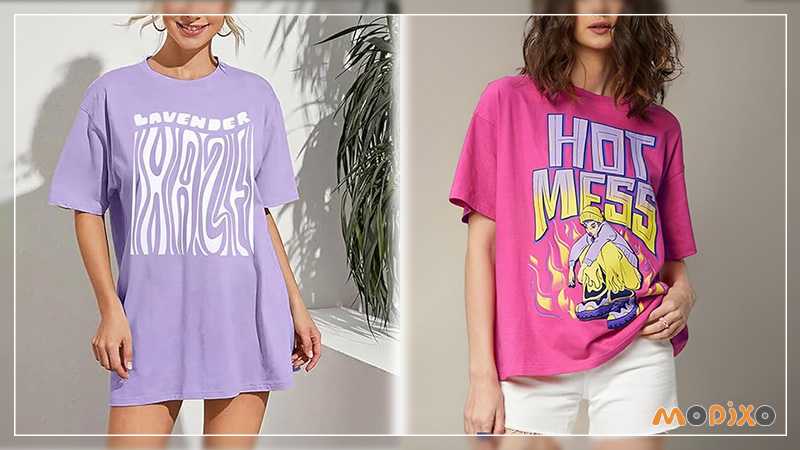 چرا تیشرت دخترانه رنگی برای استایل های تابستانی ایده‌آل است