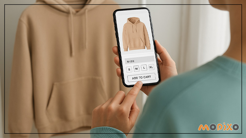 نکات انتخاب سایز مناسب هودی هنگام خرید اینترنتی