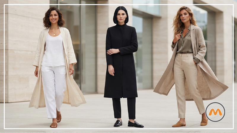 50 مدل مانتو بلند جدید و شیک 1405 برای استایل‌های ترند امسال