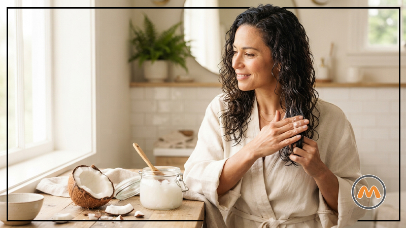 چطور از روغن نارگیل برای مو استفاده کنیم؟