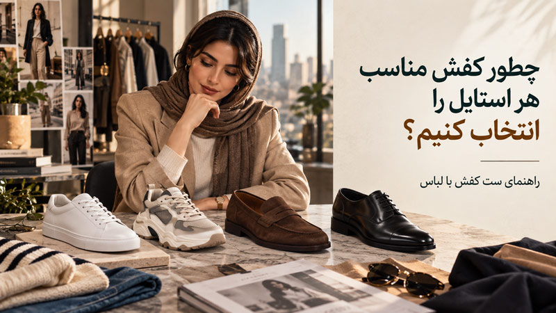 چطور کفش مناسب هر استایل را انتخاب کنیم؟