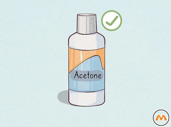 از محصولات بدون استون برای محافظت از ناخنها استفاده کنید