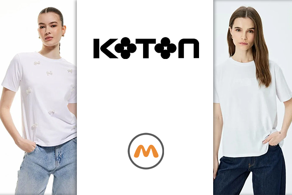 کوتون (Koton) | بهترین برندهای خارجی تیشرت نخ پنبه زنانه