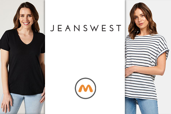 جین وست (Jeanswest) | بهترین برندهای خارجی تیشرت نخ پنبه زنانه