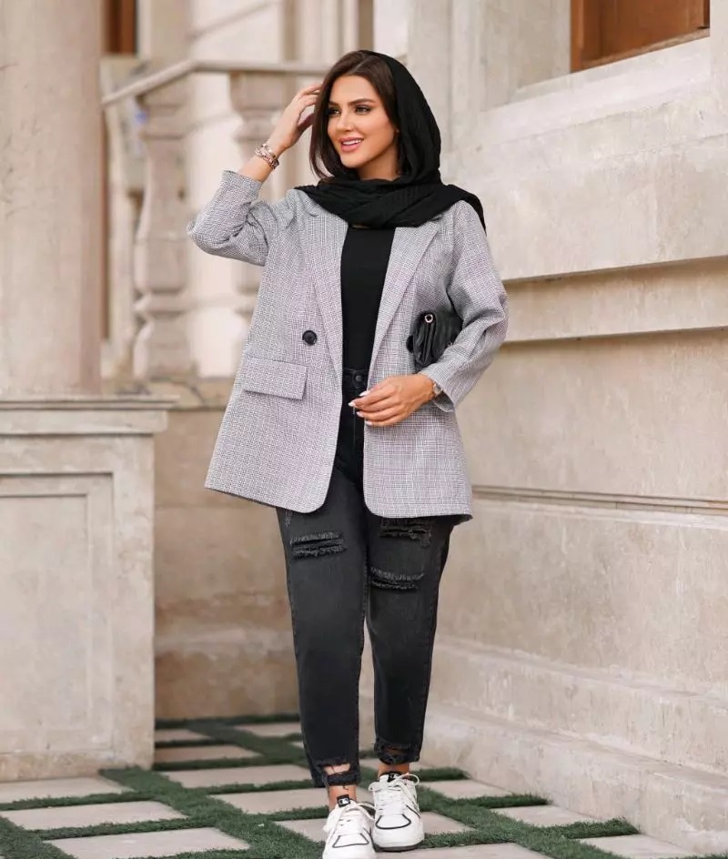 مانتو کتمانند با پارچه فاستونی سبک