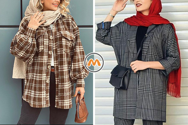 با مانتو چهارخانه چه شالی بپوشیم؟