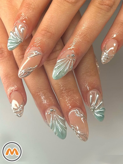 23. METALLIC MERMAID VIBES