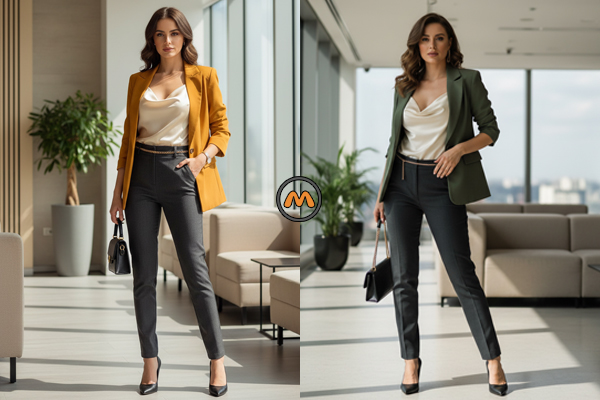  کت یا بلیزر کوتاه روی بادی