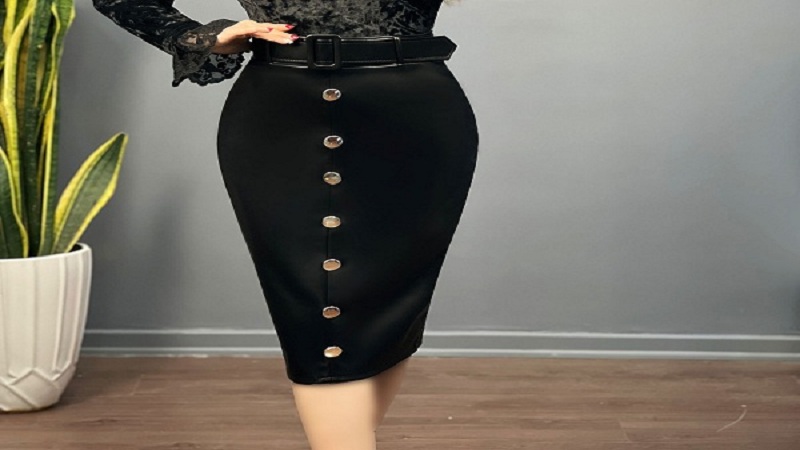 دامن چرمی زمستانی