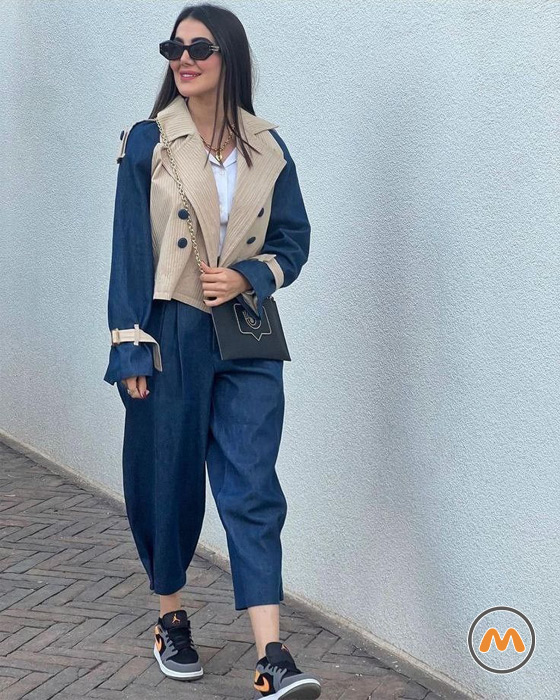 استایل با شلوار جین زنانه برای عید 1