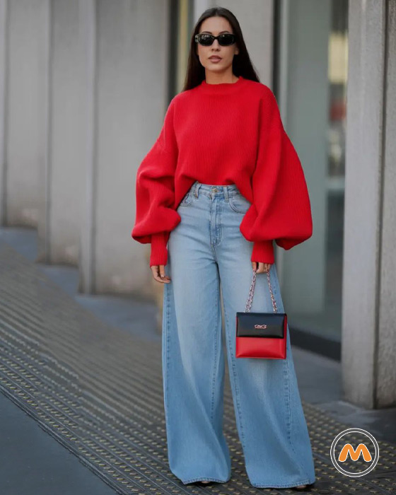 استایل با شلوار جین زنانه برای عید 5