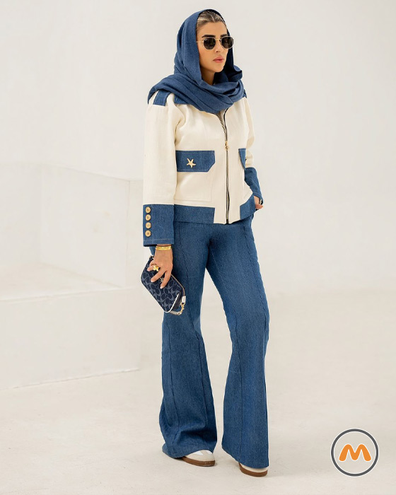 استایل با شلوار جین زنانه برای عید 7