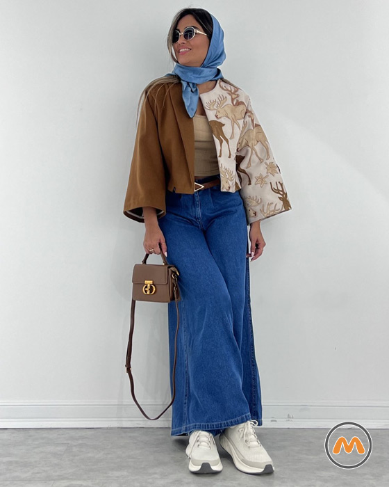 استایل با شلوار جین زنانه برای عید 9