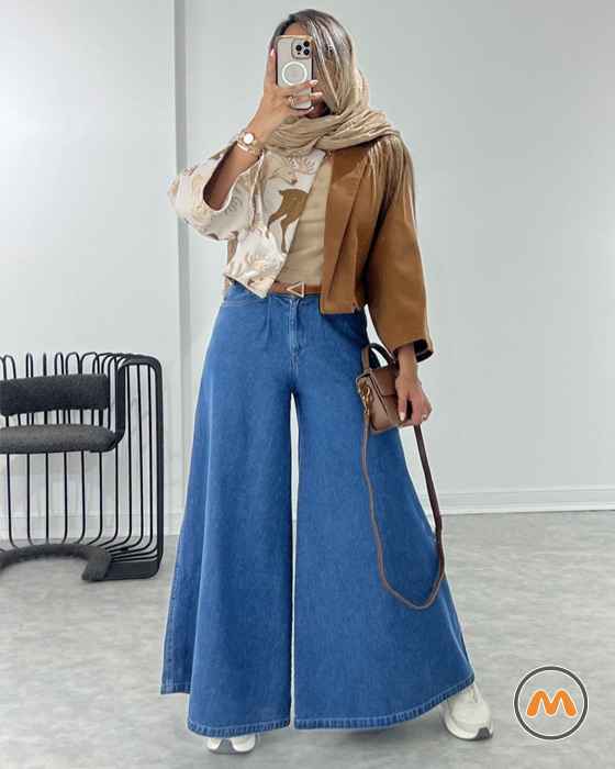 استایل با شلوار جین زنانه برای عید 10