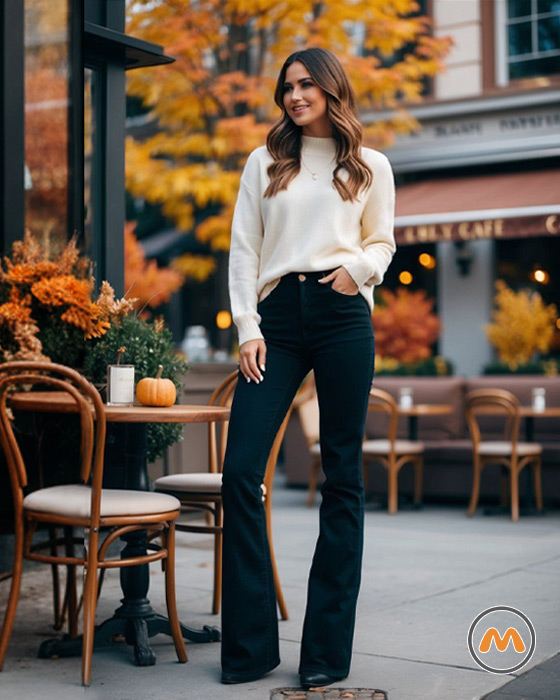 استایل با شلوار جین زنانه برای عید 12