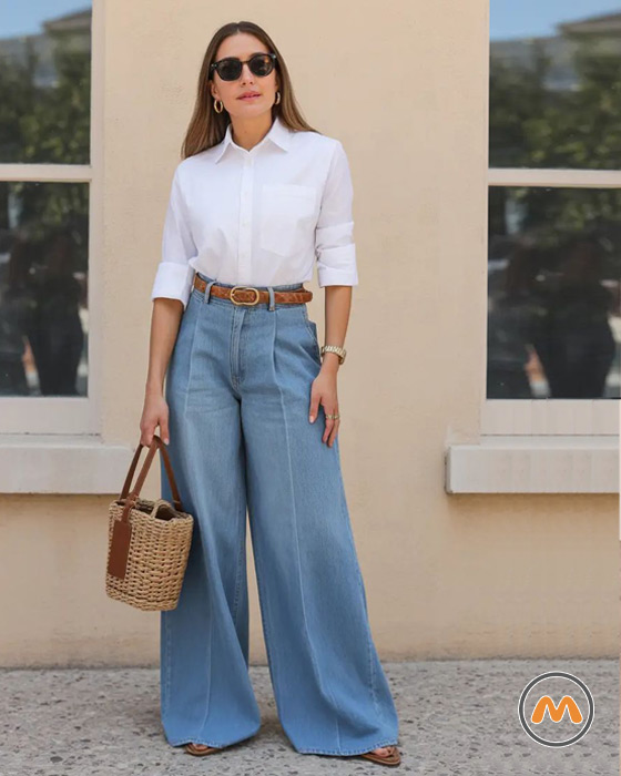 استایل با شلوار جین زنانه برای عید 14