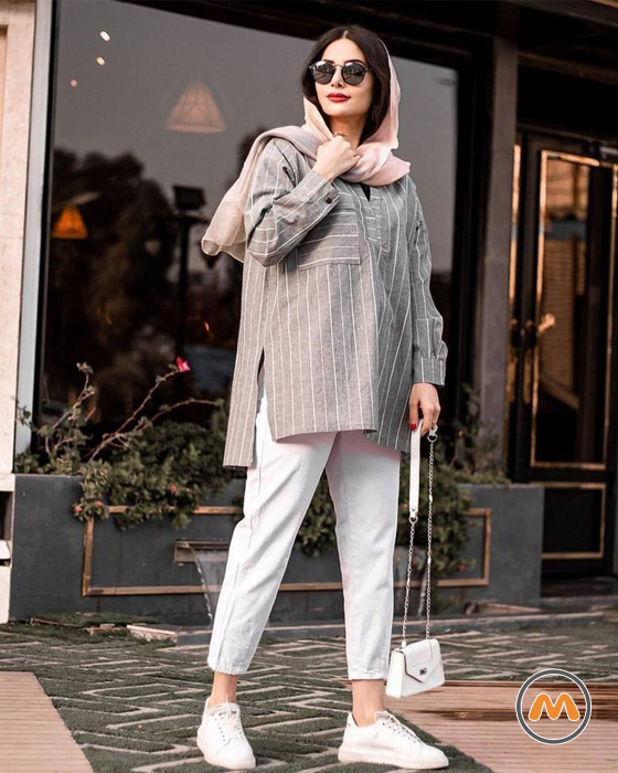 استایل با مانتو زنانه برای عید 7