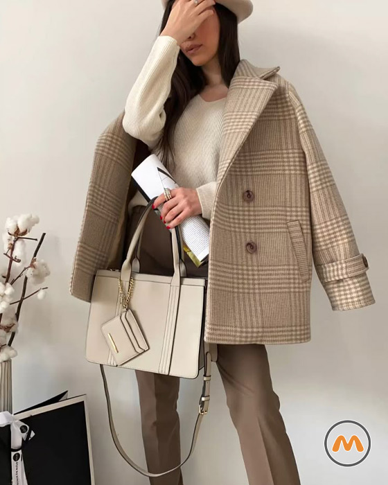 استایل با پالتو زنانه برای عید 3