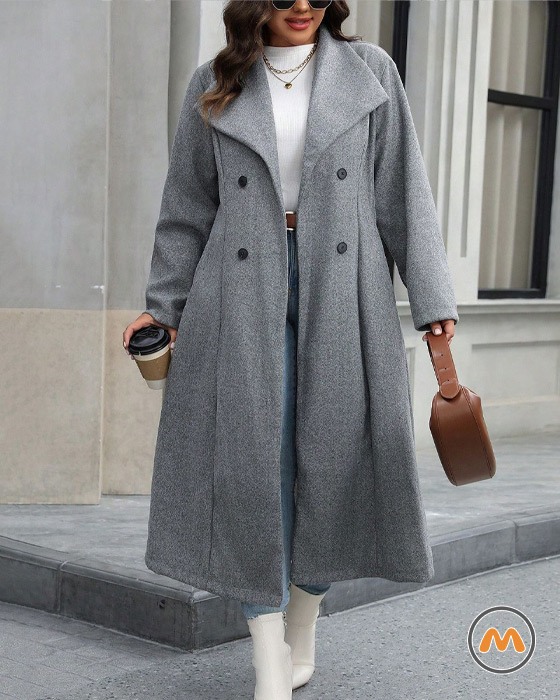 استایل با پالتو زنانه برای عید 4