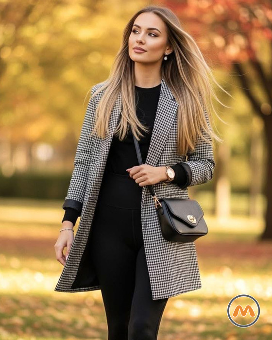 استایل با پالتو زنانه برای عید 7