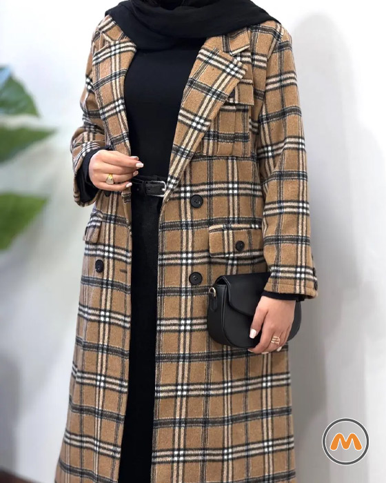 استایل با پالتو زنانه برای عید 8