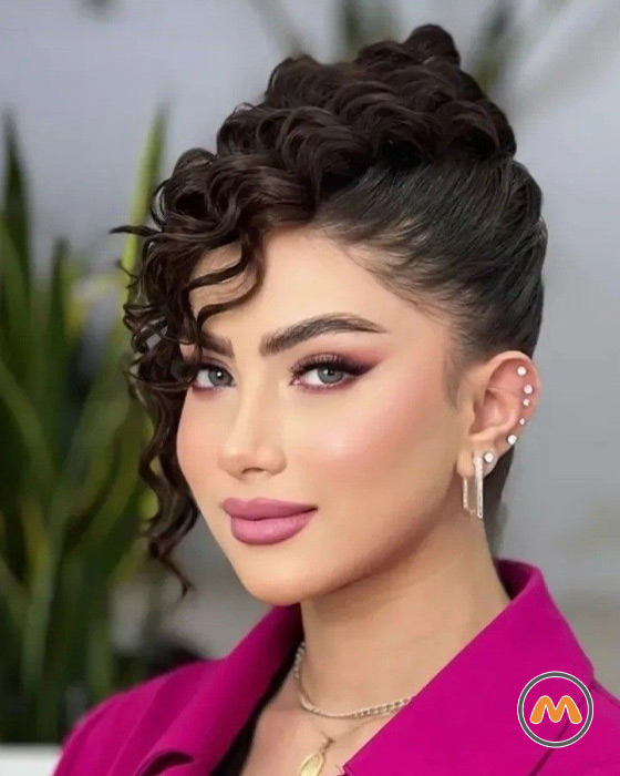 مدل موی مجلسی زنانه ترند 7