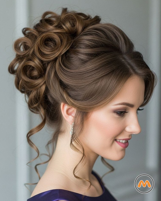 مدل موی مجلسی زنانه ترند 9