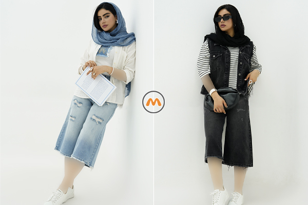 شلوار جین واید لگ استاسل 2