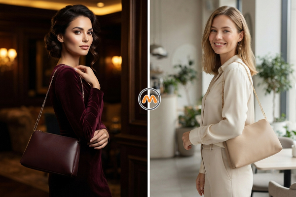 کیف دوشی زنجیردار زنانه